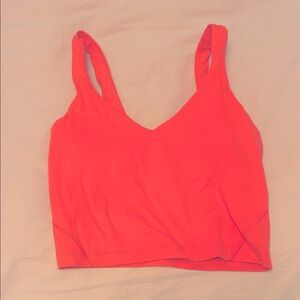 lululemon align tank in lipgloss